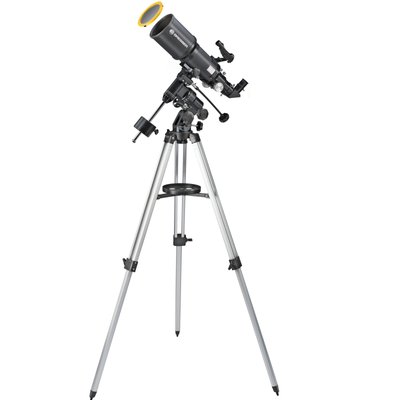 Телескоп Bresser Polaris-I 102/460 EQ3 з сонячним фільтром і адаптером для смартфона купити