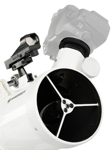 Телескоп Bresser Nano NT-114/500 AZ з сонячним фільтром і адаптером для смартфона (4514500) 925518 фото