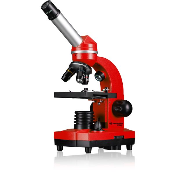Мікроскоп Bresser Junior Biolux SEL 40x-1600x Red з адаптером для смартфона ціна