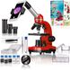 Мікроскоп Bresser Junior Biolux SEL 40x-1600x Red з адаптером для смартфона купити